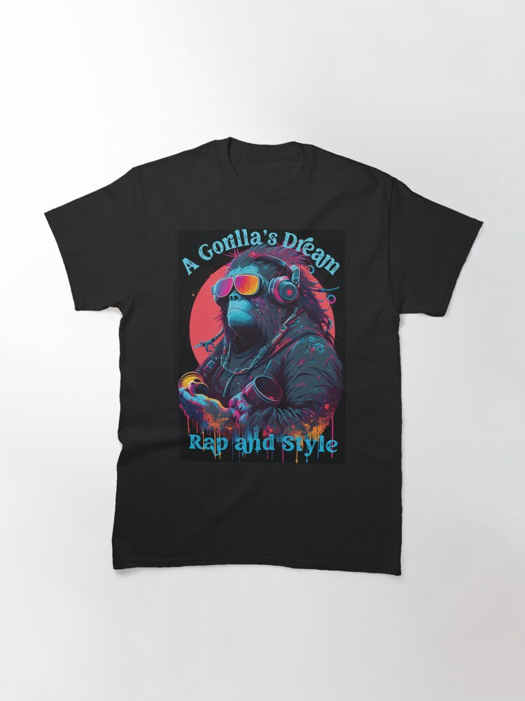 A Gorilla's Dream, Rap and Style Street Drip T-Shirt-V 5 Classic T-Shirt Style001