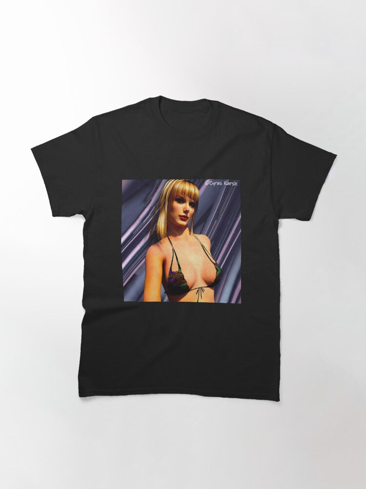 A Painting of Taylor Swift Illustrating Her Song "How Did It End?" Classic T-Shirt
