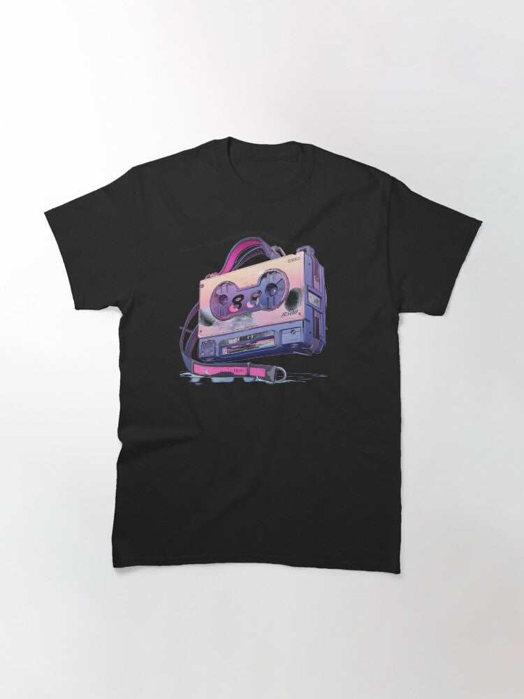 80S STYLE CASSETTE PLAYER Classic T-Shirt