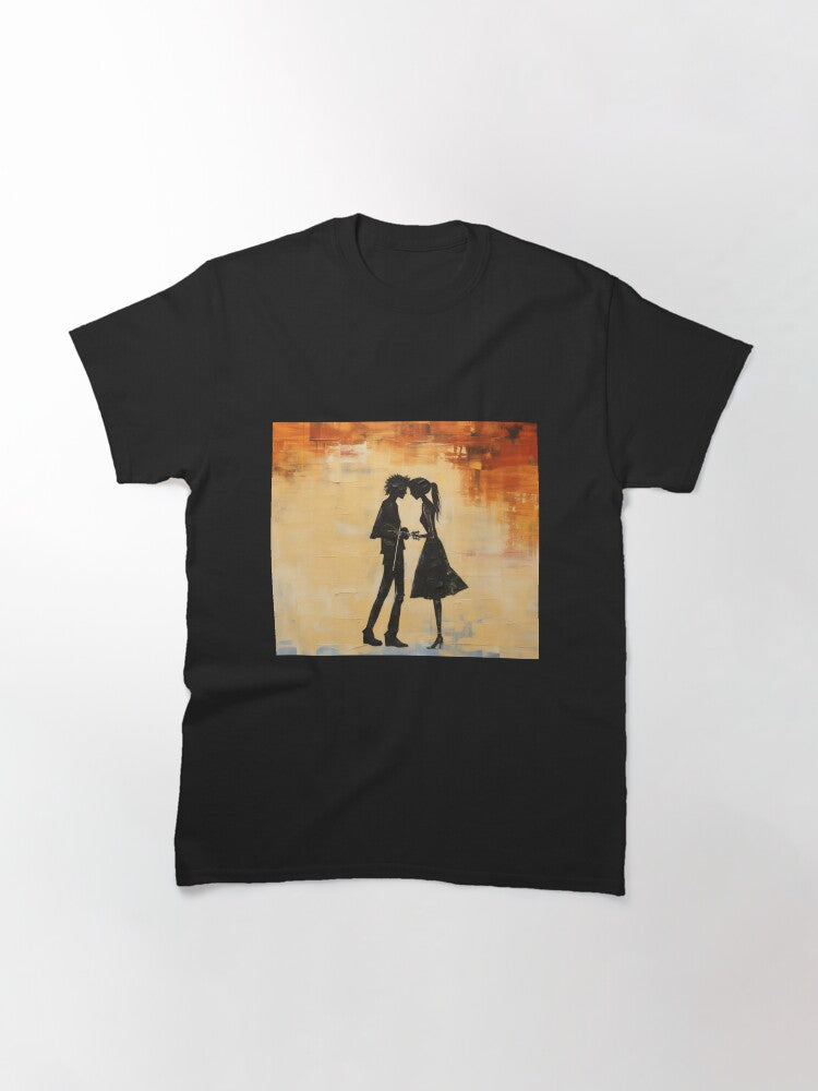 A boy and a girl who love music. Classic T-Shirt