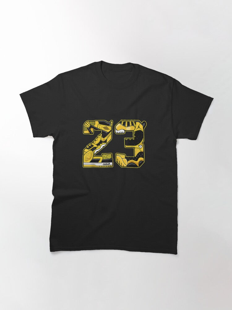 1 High OG Pollen Sneaker Match Tees Number 23 Drip Halloween Classic T-Shirt