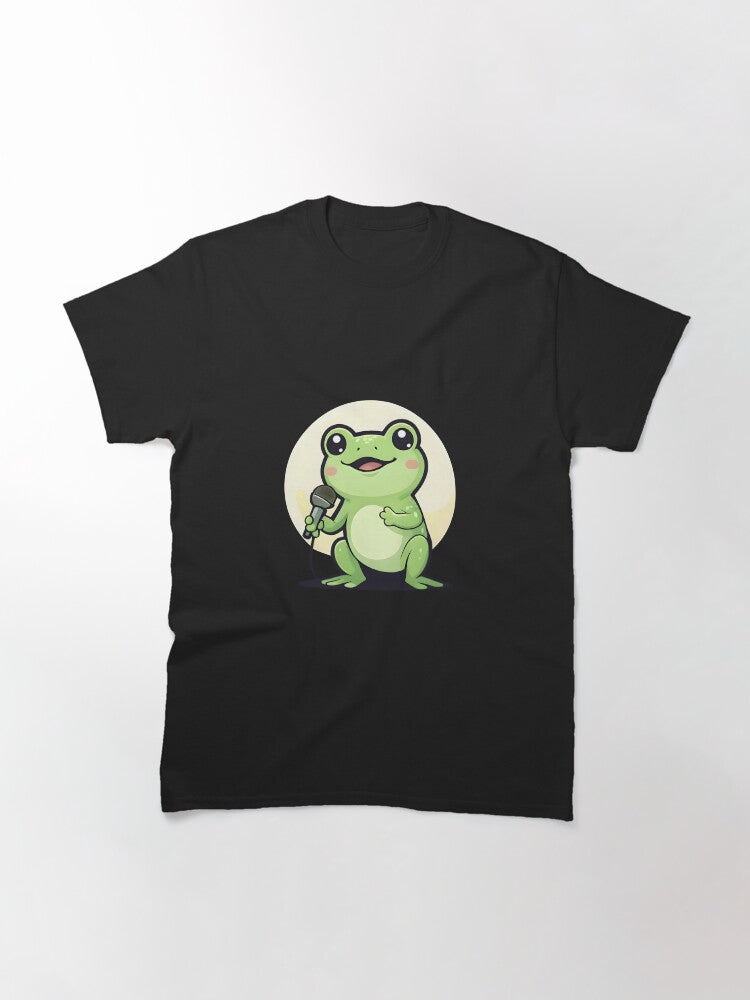 A Cute Singer Frog Classic T-Shirt