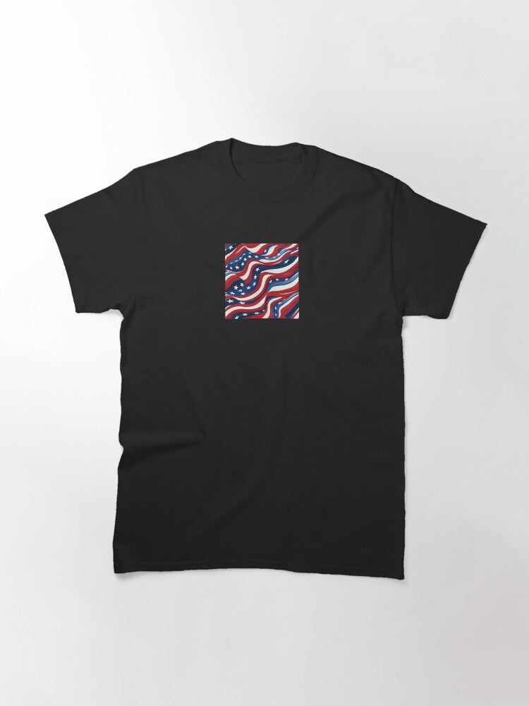 4th of July, USA flag Classic T-Shirt