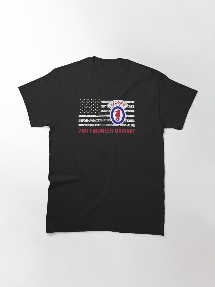 2nd Engineer Brigade Classic T-Shirt
