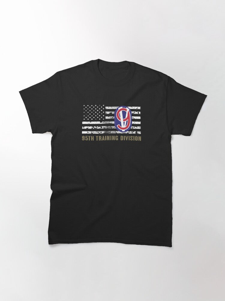 95th Training Division (Distressed Flag) Classic T-Shirt