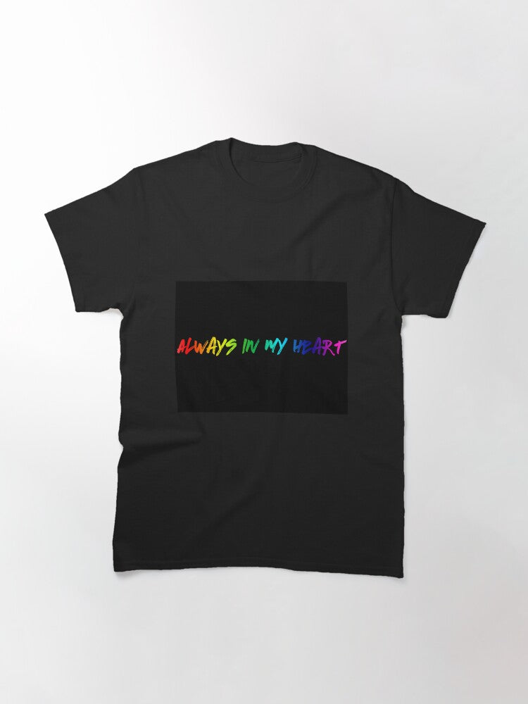 "Always in my heart" rainbow Larry Stylinson Classic T-Shirt