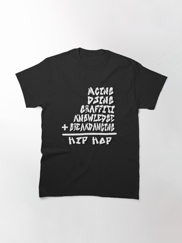 5 Elements of Hip Hop (Large) Classic T-Shirt