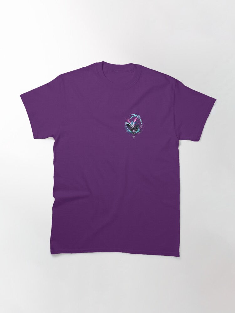 "Stylish and Cool Art Dragon"│purple Classic T-Shirt