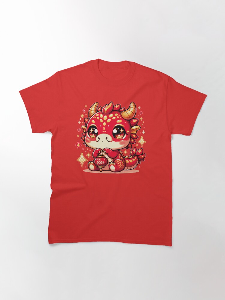 2024 Year of the Dragon: Cute Kawaii Chinese Dragon Classic T-Shirt