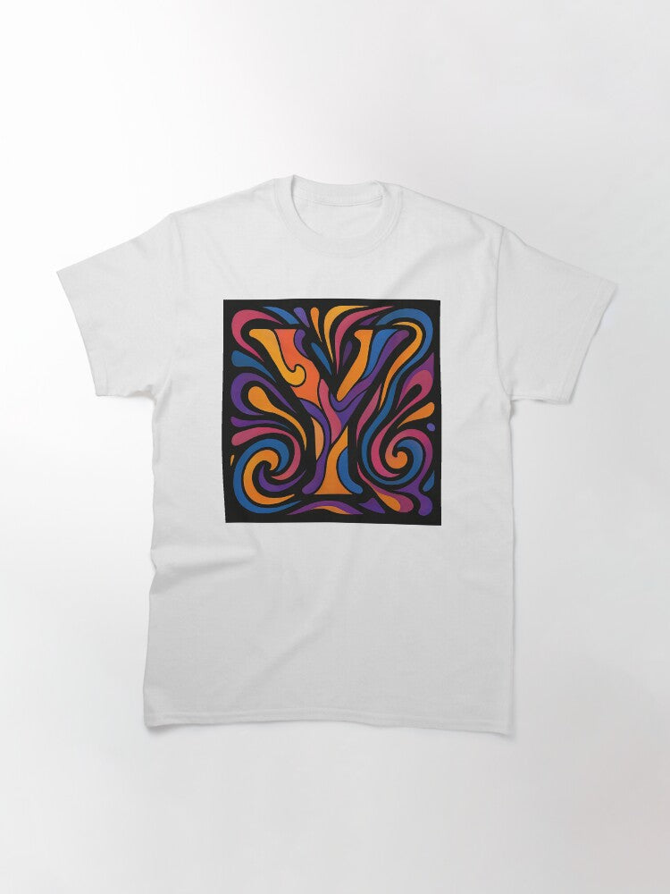 A Psychedelic Letter Y Classic T-Shirt
