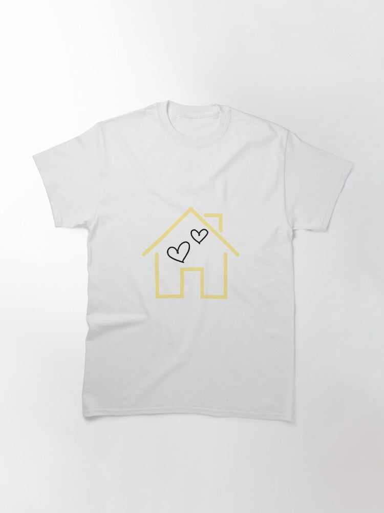 2 Hearts in 1 Home Classic T-Shirt