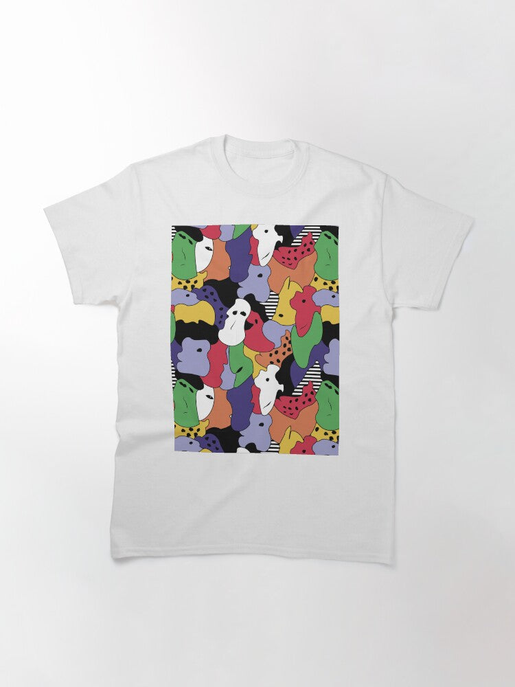90s Fashion Will Smith Afro Punk Inspired Pattern Vintage Rap Classic T-Shirt