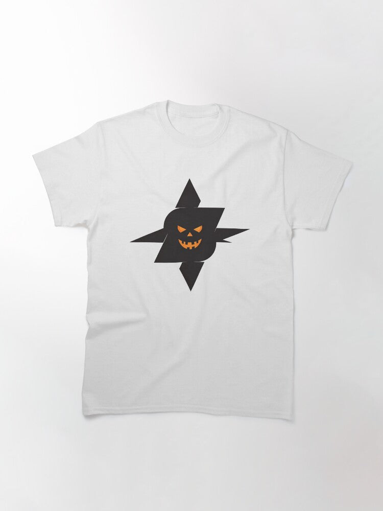 A playful jack-o'-lantern face brings out the fun of Halloween Classic T-Shirt