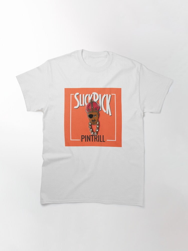 A Rapper Record Producer Slick Rick Best Merch Techno Classic T-Shirt