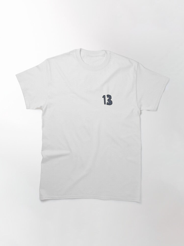 13 (midnights version) | Taylor The Eras Tour | Home Decor Merch Fandom Small Support | HECKINFAROUT Classic T-Shirt