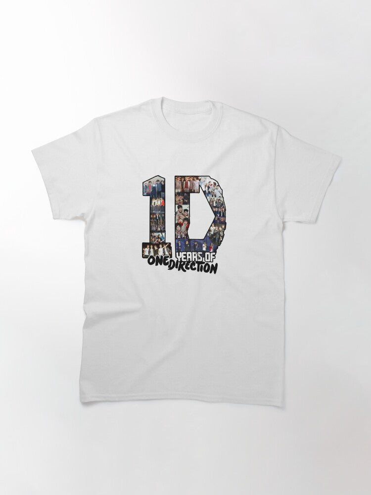 10 Years of 1 Direction Classic T-Shirt