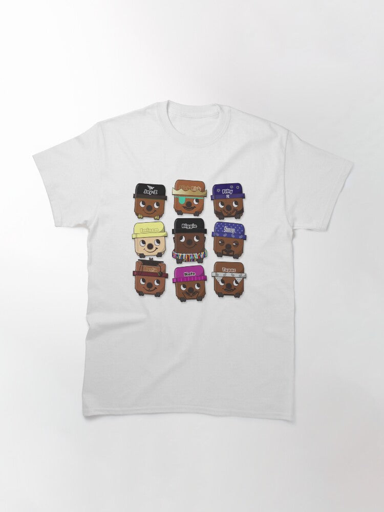 A Rapper Record Producer Slick Rick Hip-Hop Henry Hoovers Rapper Vacuums Trending Classic T-Shirt