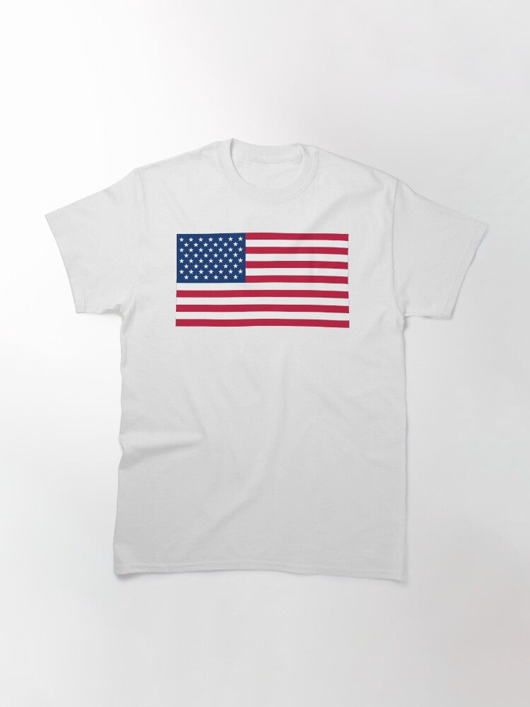 52 Star American Flag Classic T-Shirt