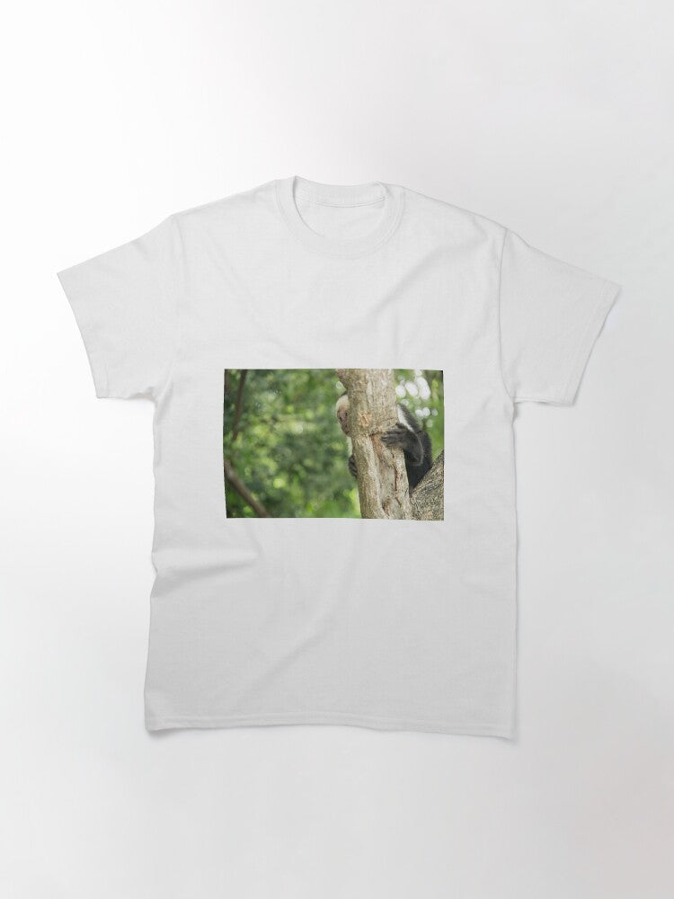 A Shy Monkey in Nicaragua Classic T-Shirt