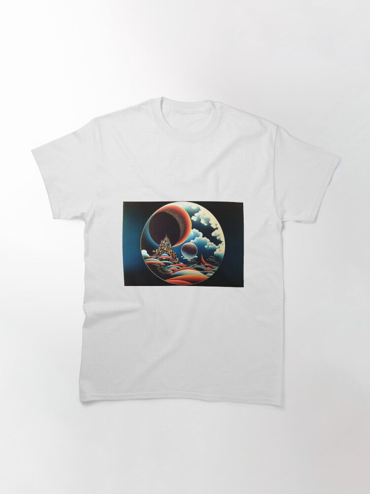 1970s surreal scifi graphic Classic T-Shirt