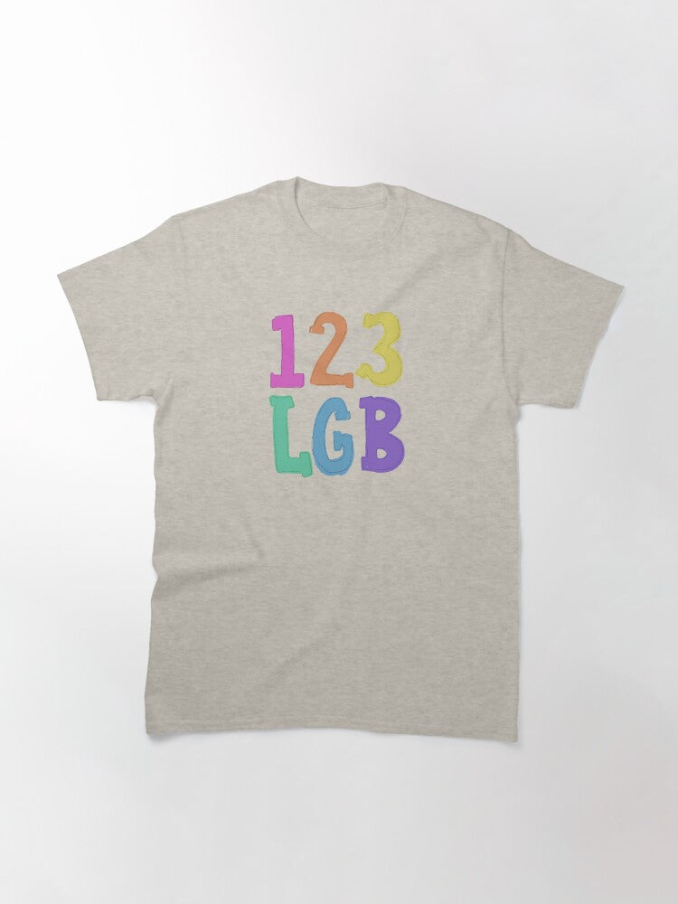 123LGB Classic T-Shirt Style001