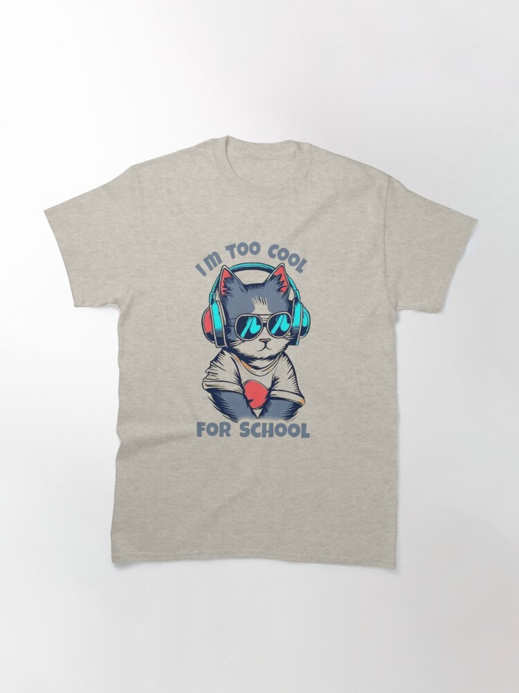 ##La musique de mon chat T-shirt classique## Classic T-Shirt