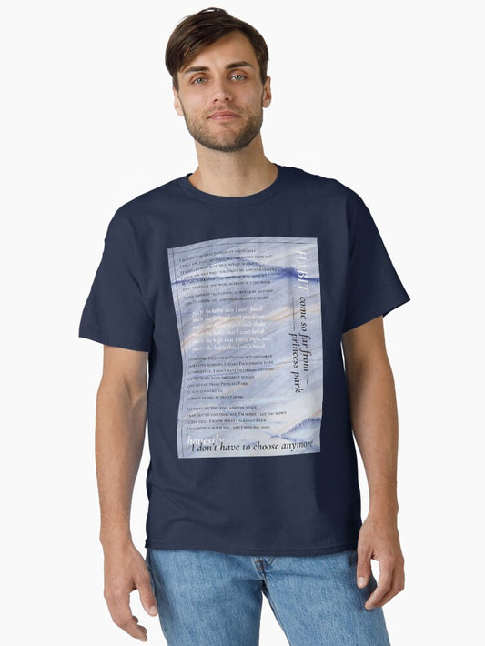 Louis Tomlinson Habit - Styl(es)ized Lyrics from Walls Classic T-Shirt