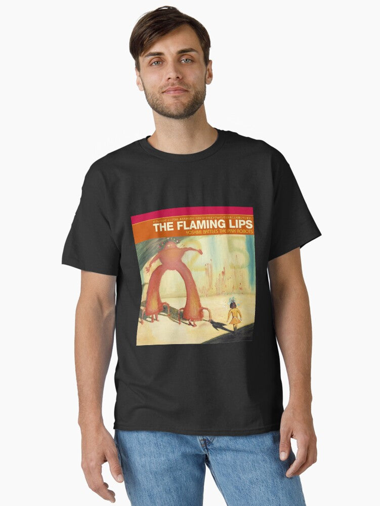 Flaming Lips - Yoshimi Battles the Pink Robots Classic T-Shirt Style001