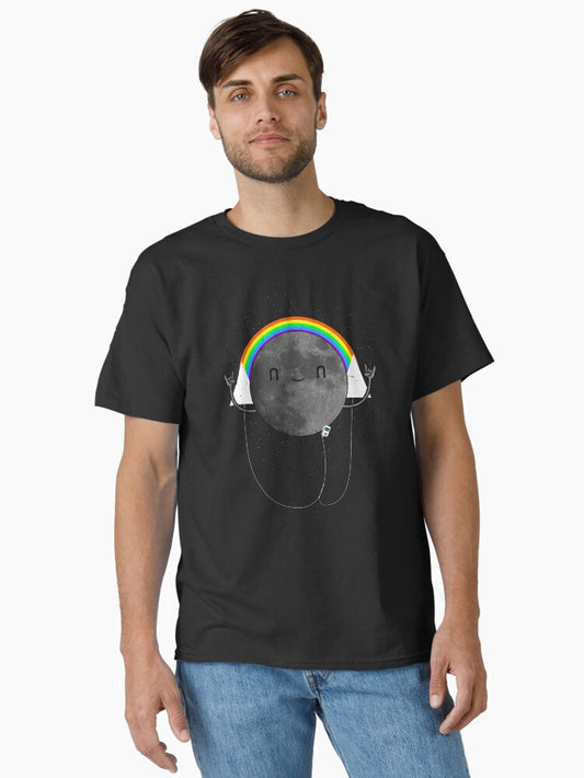 Dark Side of the Moon Parody #473827481 Classic T-Shirt