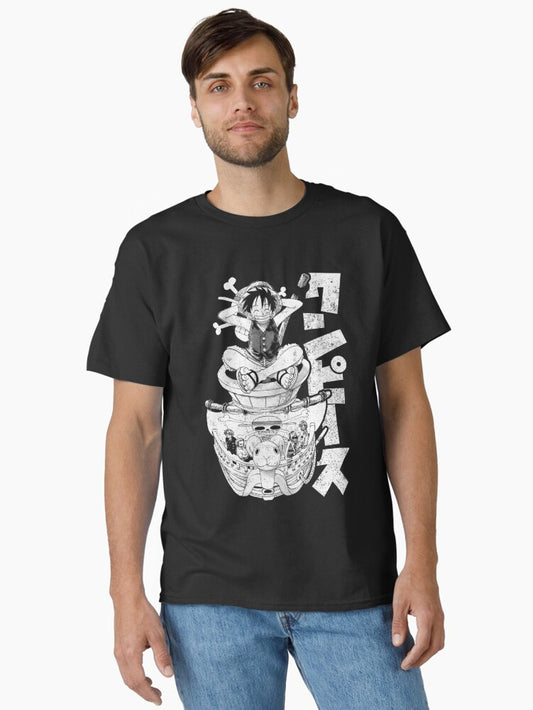 Straw Hats! (white) Classic T-Shirt Style003