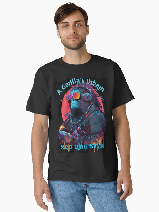 A Gorilla's Dream, Rap and Style Street Drip T-Shirt-V 5 Classic T-Shirt Style001