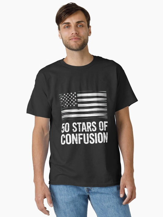 50 Stars of Confusion Classic T-Shirt