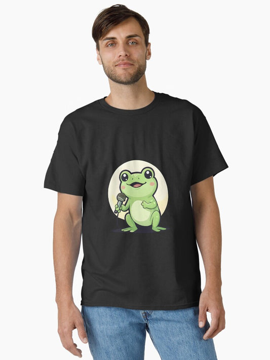 A Cute Singer Frog Classic T-Shirt