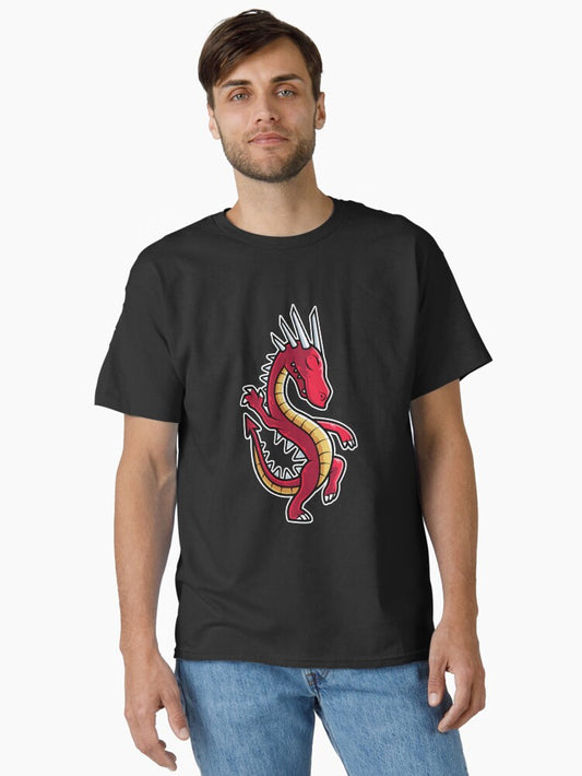 Fire Dragon Dancer - Dance for kids Kawaii Neko Anime product Classic T-Shirt
