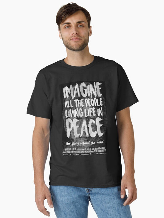 Imagine: Life of John Lennon Movie Poster Classic T-Shirt