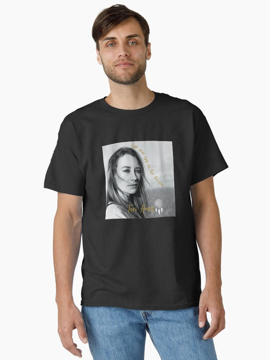 Tori Amos Carbon Lyrics Scarlet's Walk Promo Art Photo Classic T-Shirt Style001