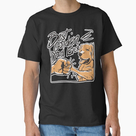 Best Golden Dad Ever Classic T Shirt