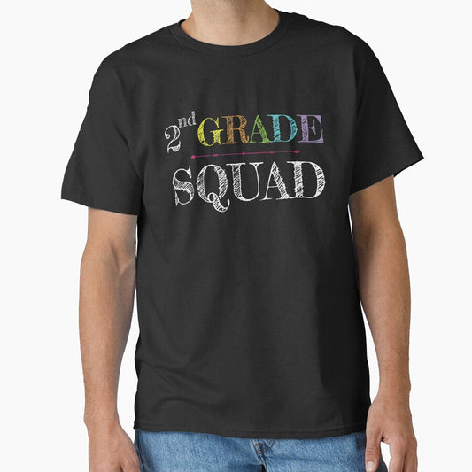 2Nd Grade Squad Classic T Shirt