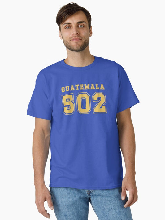 502 Guatemala Country Area Code Classic T-Shirt