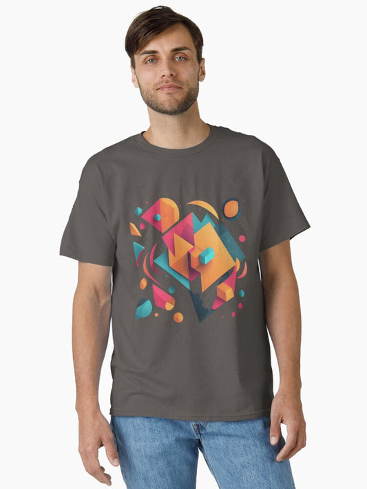 3D GEOMETRY - Tomorrow's Fashion, Today Tee Classic T-Shirt