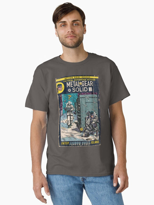 "Enter Shadow Moses" Comic Book Fan Art Classic T-Shirt