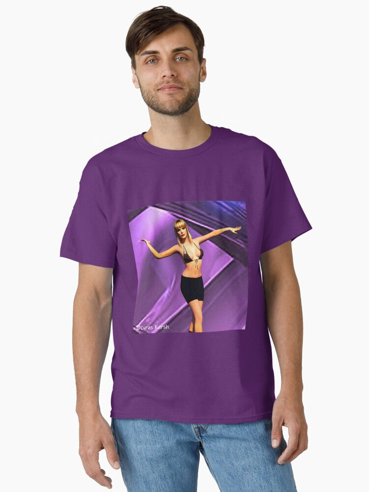A Painting of Taylor Swift Illustrating Her Song "I Can Do It With A Broken Heart" Classic T-Shirt