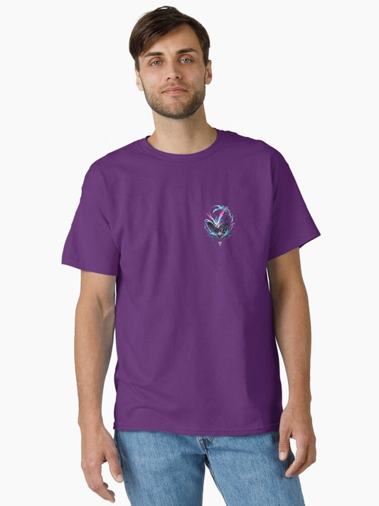 "Stylish and Cool Art Dragon"│purple Classic T-Shirt