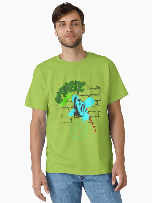 "Graffiti Is My Expression: Bold Statements in Motion"- Optimistic Classic T-Shirt