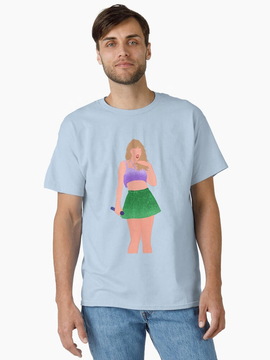 purple and green 1989 set the eras tour Classic T-Shirt