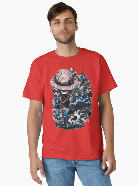 5TH GEAR LUFFY MANGA Classic T-Shirt Style001