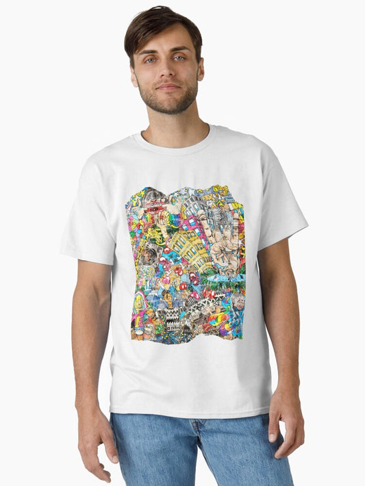 A painting about American rap Classic T-Shirt