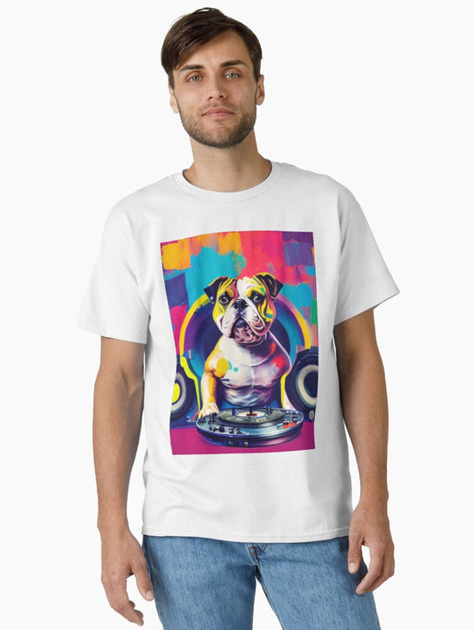 A Dog's Hip Hop Journey - The Doggy Rapper - The Hip Hop Doggy Classic T-Shirt