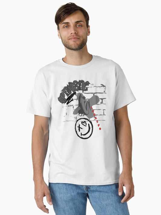 "Graffiti Is My Expression: Bold Statements in Motion"-Optimistic Classic T-Shirt
