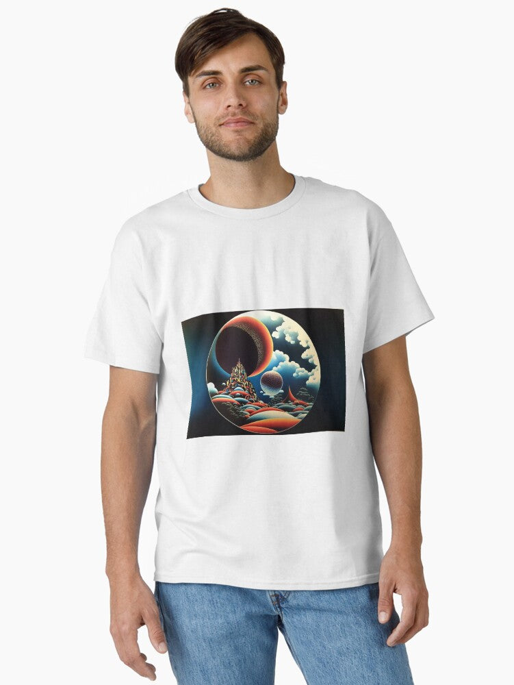 1970s surreal scifi graphic Classic T-Shirt